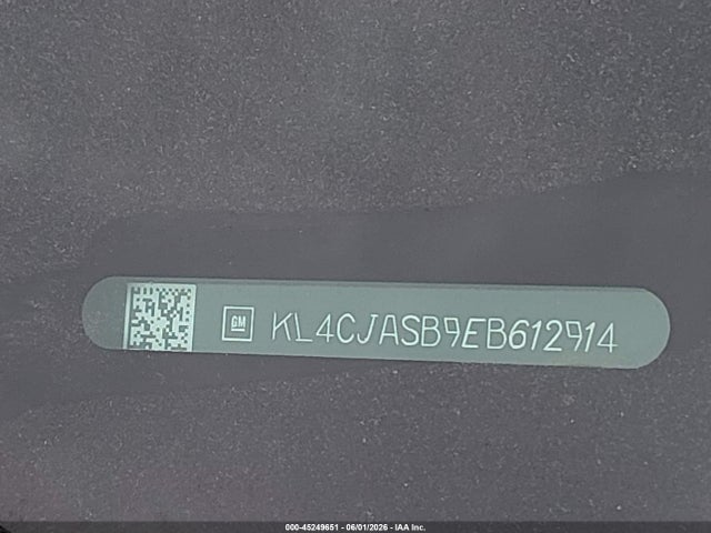Продаж на аукціоні авто 2014 Buick Encore, vin: KL4CJASB9EB612914, номер лоту: 45249651