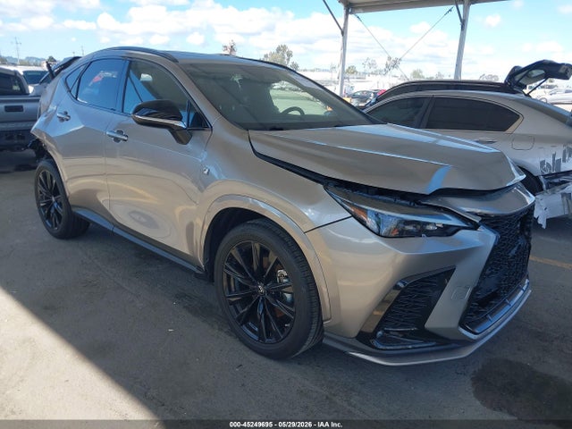 Продаж на аукціоні авто 2022 Lexus Nx 350 F Sport Handling, vin: 2T2KGCEZ1NC010963, номер лоту: 45249695