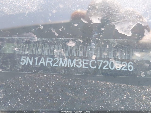 Aukcja sprzedaży 2014 Nissan Pathfinder S, vin: 5N1AR2MM3EC720526, numer aukcji: 45249752