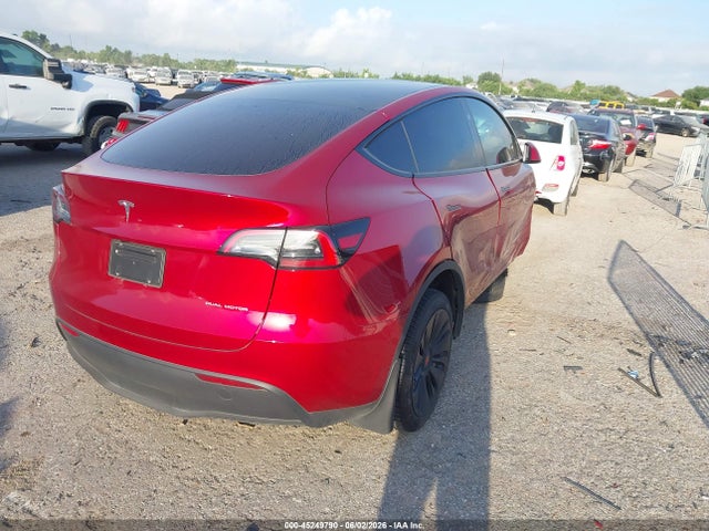 45249790 :رقم المزاد ، 7SAYGDEE9RA266707 vin ، 2024 Tesla Model Y Long Range Dual Motor All-wheel Drive مزاد بيع