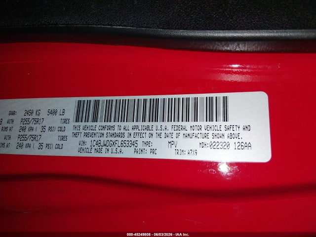 Aukcja sprzedaży 2015 Jeep Wrangler Unlimited Sport, vin: 1C4BJWDGXFL653345, numer aukcji: 45249808