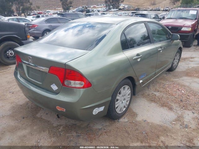 2009 Honda Civic Gx მანქანა იყიდება აუქციონზე, vin: 1HGFA46559L000333, აუქციონის ნომერი: 45249883