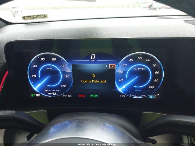 2024 Mercedes-benz Eqb 300 Suv 4matic მანქანა იყიდება აუქციონზე, vin: W1N9M0KB9RN079848, აუქციონის ნომერი: 45249919