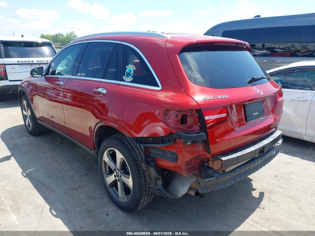 Продаж на аукціоні авто 2018 Mercedes-benz Glc 300, vin: WDC0G4JBXJV053287, номер лоту: 45249959