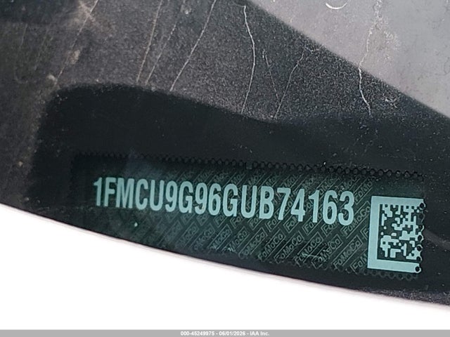 Aukcja sprzedaży 2016 Ford Escape Se, vin: 1FMCU9G96GUB74163, numer aukcji: 45249975