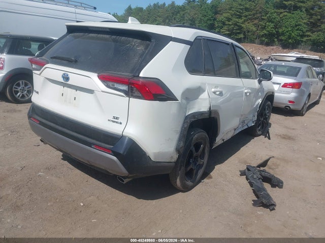 45249980 :رقم المزاد ، 4T3T6RFV4NU100172 vin ، 2022 Toyota Rav4 Hybrid Se مزاد بيع