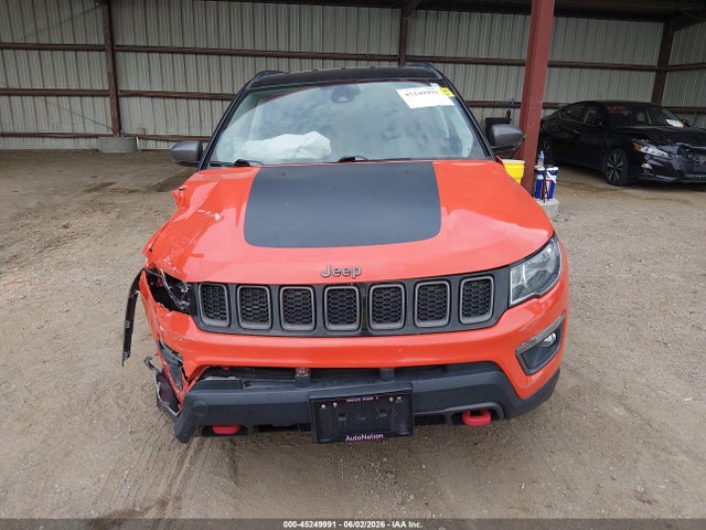 45249991 :رقم المزاد ، 3C4NJDDB3MT600624 vin ، 2021 Jeep Compass Trailhawk 4x4 مزاد بيع