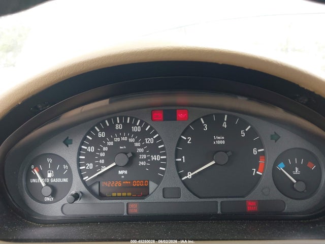Aukcja sprzedaży 1997 Bmw Z3 1.9l Roadster, vin: 4USCH7329VLB84157, numer aukcji: 45250028