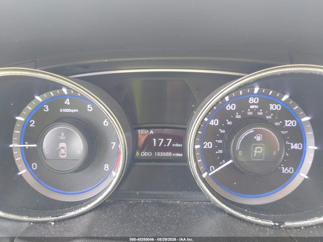 Aukcja sprzedaży 2013 Hyundai Sonata Gls, vin: 5NPEB4AC6DH572506, numer aukcji: 45250046