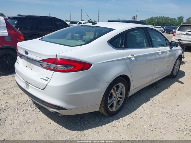 Aukcja sprzedaży 2018 Ford Fusion Hybrid Se, vin: 3FA6P0LU9JR227487, numer aukcji: 45250049
