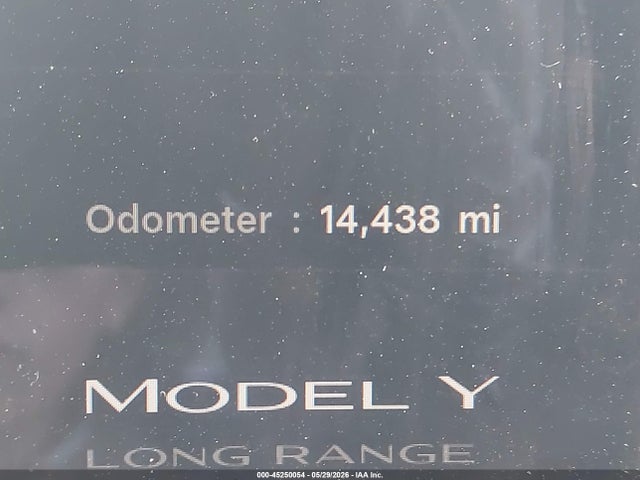 Aukcja sprzedaży 2025 Tesla Model Y Long Range Dual Motor All-wheel Drive, vin: 7SAYGDEE5SF300358, numer aukcji: 45250054