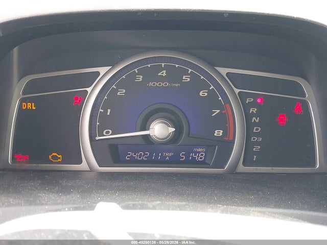 Aukcja sprzedaży 2008 Honda Civic Lx, vin: JHMFA16538S001271, numer aukcji: 45250136