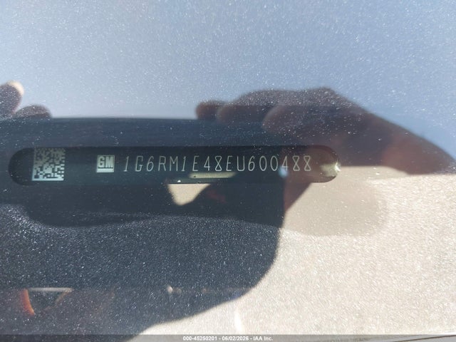 2014 Cadillac Elr Standard მანქანა იყიდება აუქციონზე, vin: 1G6RM1E48EU600488, აუქციონის ნომერი: 45250201