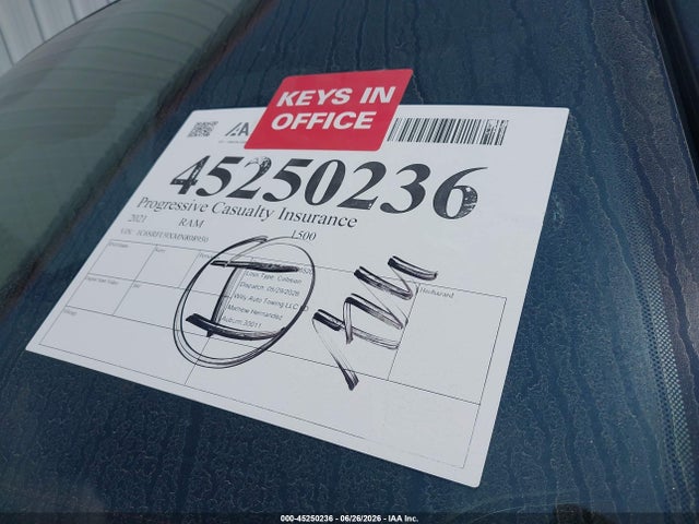 Продаж на аукціоні авто 2021 Ram 1500 Trx  4x4 5'7 Box, vin: 1C6SRFU9XMN808950, номер лоту: 45250236