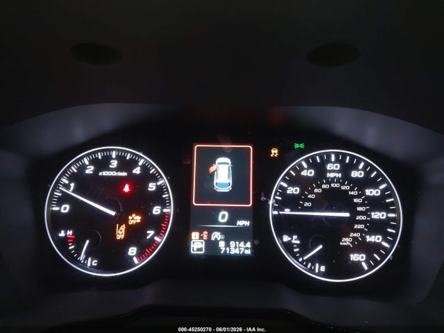 45250270 :رقم المزاد ، 4S4BTACC4L3227542 vin ، 2020 Subaru Outback Premium مزاد بيع