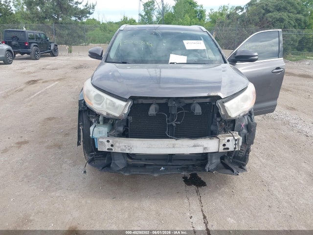 45250302 :رقم المزاد ، 5TDJKRFH2FS133025 vin ، 2015 Toyota Highlander Xle V6 مزاد بيع
