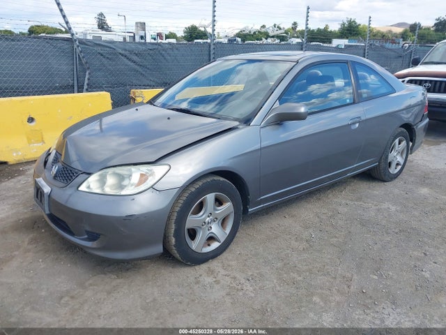 45250328 :رقم المزاد ، 1HGEM22025L034452 vin ، 2005 Honda Civic Ex مزاد بيع