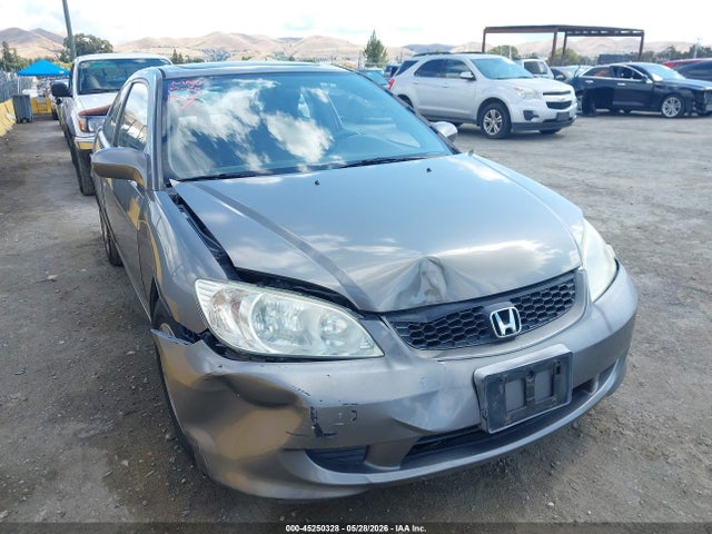 45250328 :رقم المزاد ، 1HGEM22025L034452 vin ، 2005 Honda Civic Ex مزاد بيع