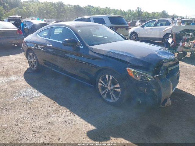 45250349 :رقم المزاد ، WDDWJ4KB6HF461537 vin ، 2017 Mercedes-benz C 300 4matic مزاد بيع