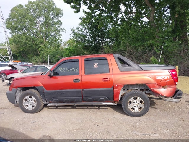 Aukcja sprzedaży 2003 Chevrolet Avalanche 1500, vin: 3GNEK13T73G210128, numer aukcji: 45250353
