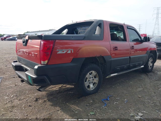 Продажа на аукционе авто 2003 Chevrolet Avalanche 1500, vin: 3GNEK13T73G210128, номер лота: 45250353