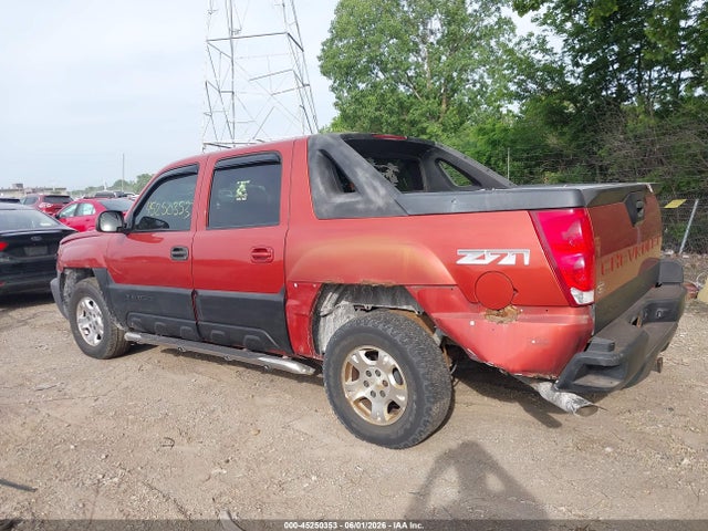 45250353 :رقم المزاد ، 3GNEK13T73G210128 vin ، 2003 Chevrolet Avalanche 1500 مزاد بيع