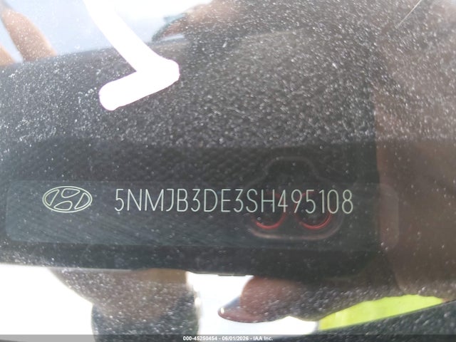 2025 Hyundai Tucson Sel მანქანა იყიდება აუქციონზე, vin: 5NMJB3DE3SH495108, აუქციონის ნომერი: 45250454