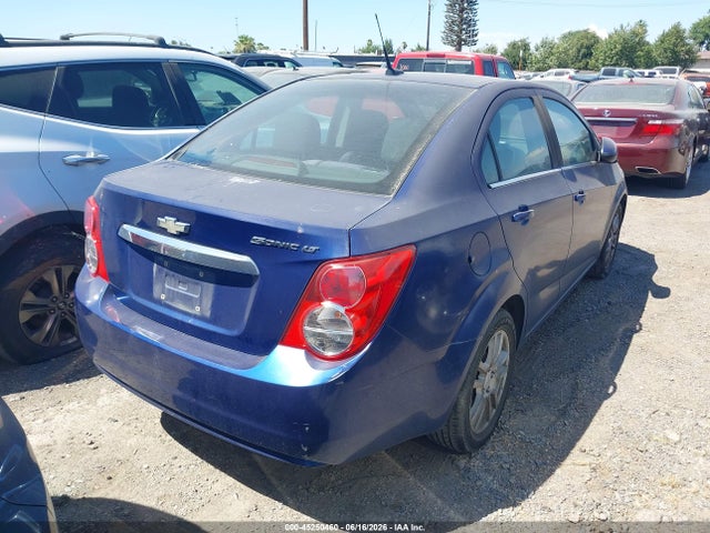 45250460 :رقم المزاد ، 1G1JC5SH6C4220101 vin ، 2012 Chevrolet Sonic 2lt مزاد بيع