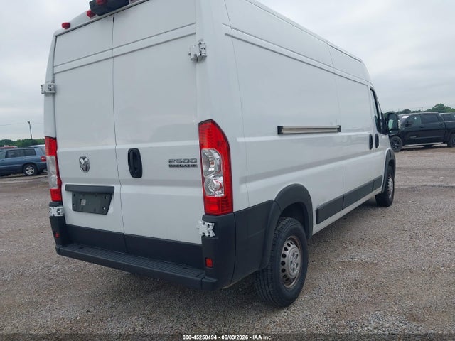 45250494 :رقم المزاد ، 3C6LRVDG4RE136974 vin ، 2024 Ram Promaster 2500 Tradesman High Roof 159 Wb W/pass Seat مزاد بيع