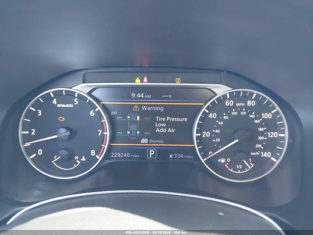 45250509 :رقم المزاد ، 1N4BL4BV2LC236366 vin ، 2020 Nissan Altima S Fwd مزاد بيع