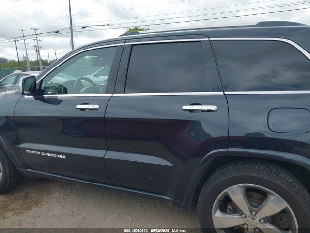 2014 Jeep Grand Cherokee Overland მანქანა იყიდება აუქციონზე, vin: 1C4RJECG4EC239602, აუქციონის ნომერი: 45250533