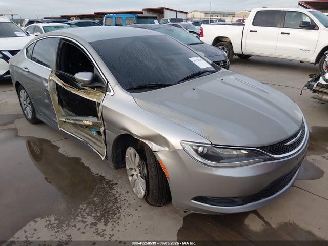Продаж на аукціоні авто 2015 Chrysler 200 Lx, vin: 1C3CCCFB4FN703552, номер лоту: 45250539