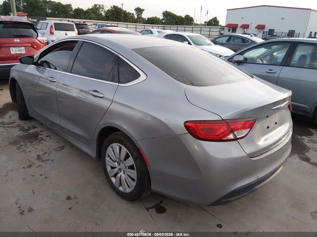 Продаж на аукціоні авто 2015 Chrysler 200 Lx, vin: 1C3CCCFB4FN703552, номер лоту: 45250539