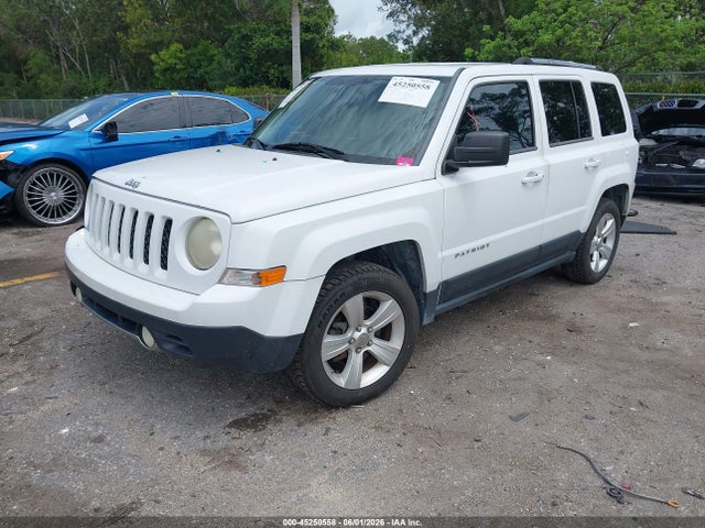 2012 Jeep Patriot Limited მანქანა იყიდება აუქციონზე, vin: 1C4NJPCB2CD649126, აუქციონის ნომერი: 45250558