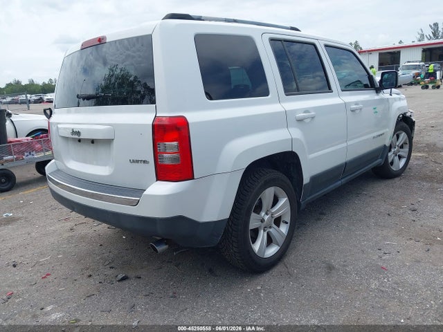 2012 Jeep Patriot Limited მანქანა იყიდება აუქციონზე, vin: 1C4NJPCB2CD649126, აუქციონის ნომერი: 45250558