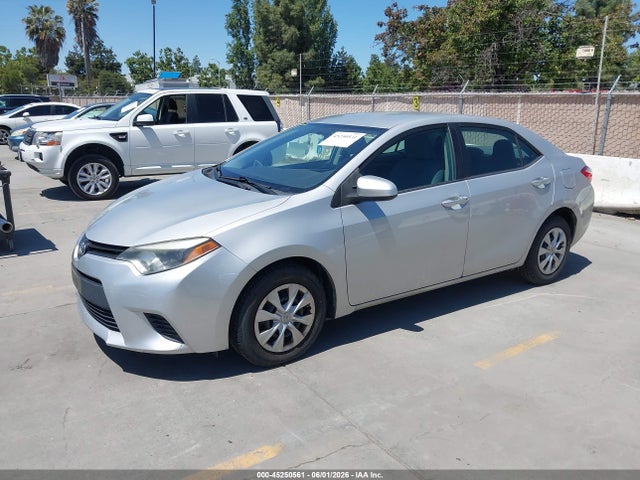 2014 Toyota Corolla L მანქანა იყიდება აუქციონზე, vin: 5YFBURHE7EP112910, აუქციონის ნომერი: 45250561