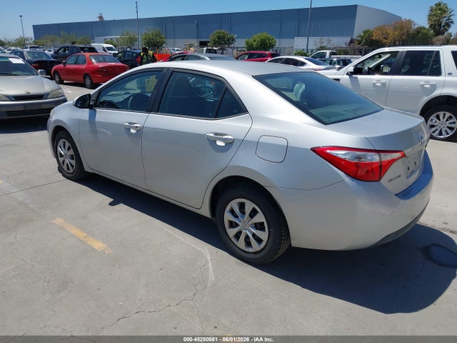 2014 Toyota Corolla L მანქანა იყიდება აუქციონზე, vin: 5YFBURHE7EP112910, აუქციონის ნომერი: 45250561