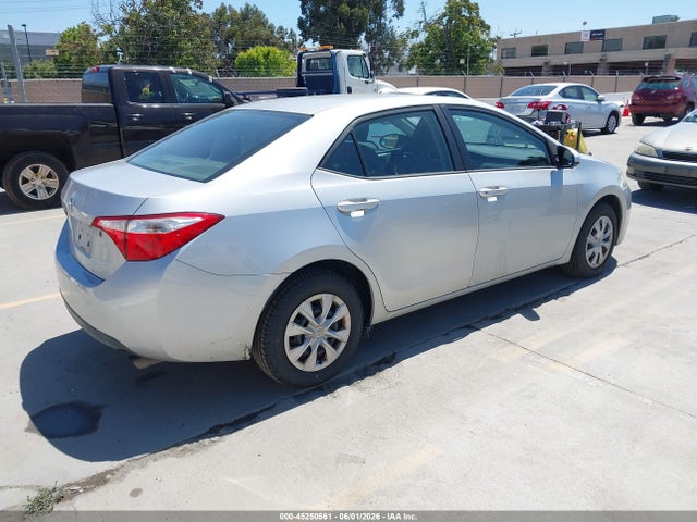 2014 Toyota Corolla L მანქანა იყიდება აუქციონზე, vin: 5YFBURHE7EP112910, აუქციონის ნომერი: 45250561