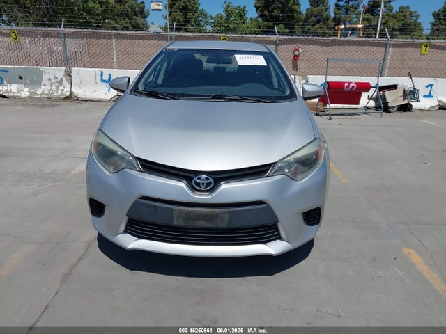 2014 Toyota Corolla L მანქანა იყიდება აუქციონზე, vin: 5YFBURHE7EP112910, აუქციონის ნომერი: 45250561