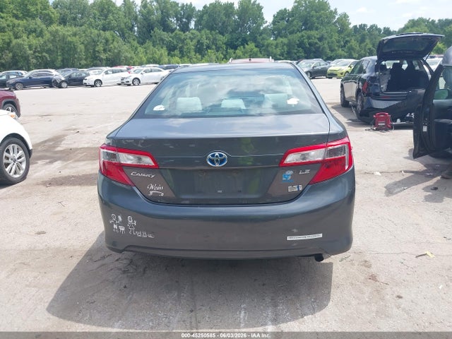 Aukcja sprzedaży 2013 Toyota Camry Hybrid Le, vin: 4T1BD1FK0DU091230, numer aukcji: 45250585