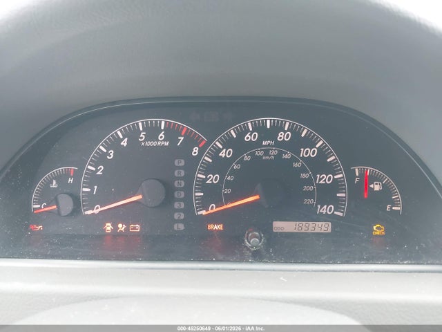 2006 Toyota Camry Le მანქანა იყიდება აუქციონზე, vin: 4T1BE32K86U163695, აუქციონის ნომერი: 45250649