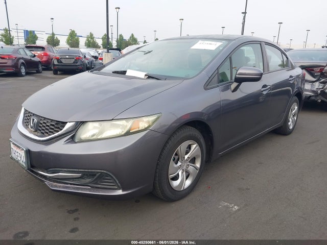 Honda Civic Lx 2014 2HGFB2F5XEH555898 Image 2