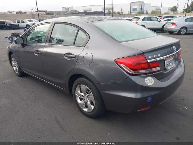 Honda Civic Lx 2014 2HGFB2F5XEH555898 Image 3
