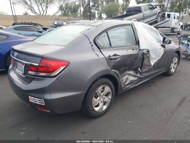 Honda Civic Lx 2014 2HGFB2F5XEH555898 Image 4