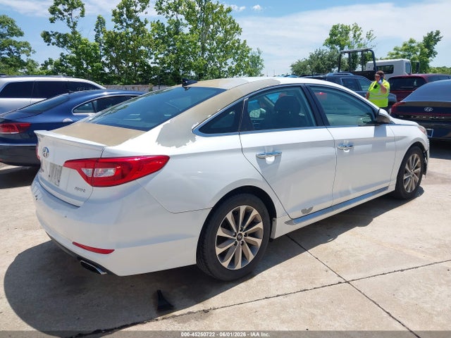 2015 Hyundai Sonata Sport მანქანა იყიდება აუქციონზე, vin: 5NPE34AF4FH068322, აუქციონის ნომერი: 45250722