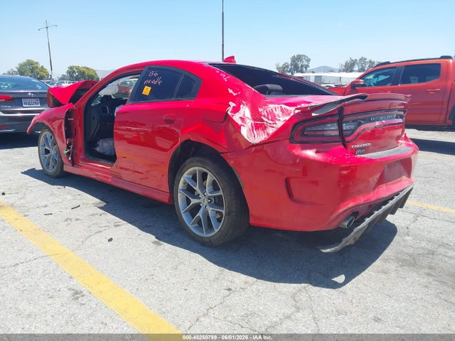 45250799 :رقم المزاد ، 2C3CDXHG7PH554559 vin ، 2023 Dodge Charger Gt مزاد بيع
