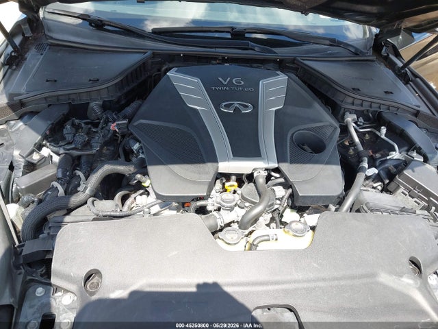 2017 Infiniti Q50 3.0t Red Sport 400 მანქანა იყიდება აუქციონზე, vin: JN1FV7AR9HM870919, აუქციონის ნომერი: 45250800