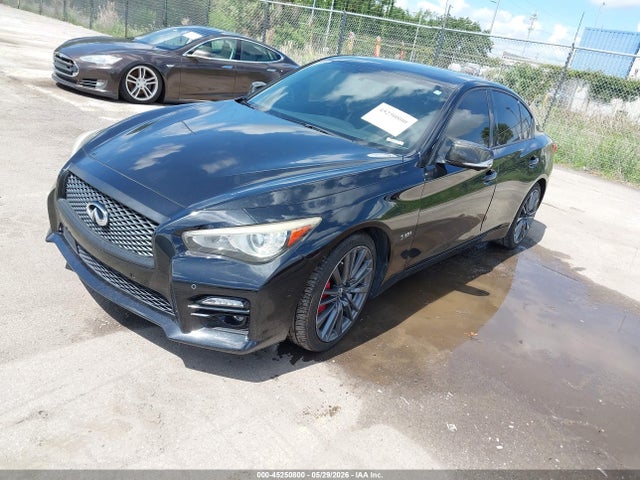 2017 Infiniti Q50 3.0t Red Sport 400 მანქანა იყიდება აუქციონზე, vin: JN1FV7AR9HM870919, აუქციონის ნომერი: 45250800