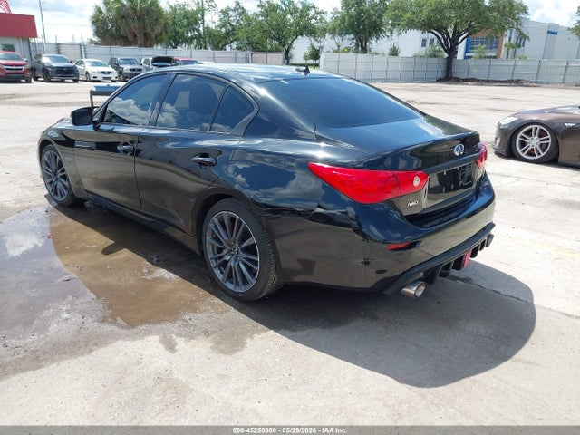 2017 Infiniti Q50 3.0t Red Sport 400 მანქანა იყიდება აუქციონზე, vin: JN1FV7AR9HM870919, აუქციონის ნომერი: 45250800