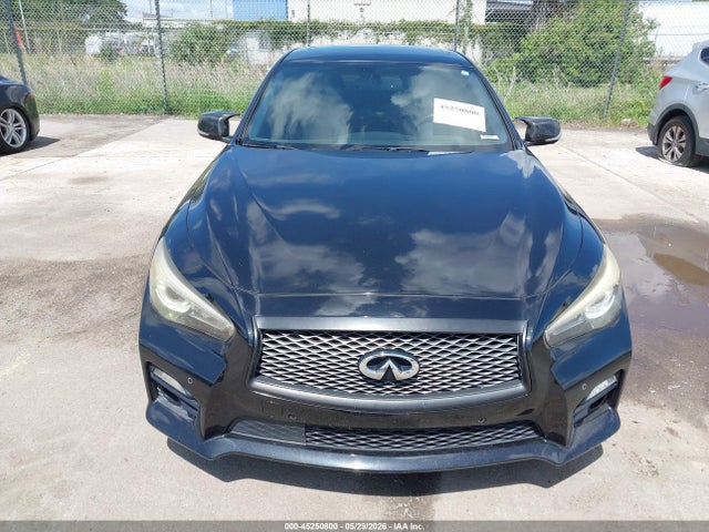 2017 Infiniti Q50 3.0t Red Sport 400 მანქანა იყიდება აუქციონზე, vin: JN1FV7AR9HM870919, აუქციონის ნომერი: 45250800